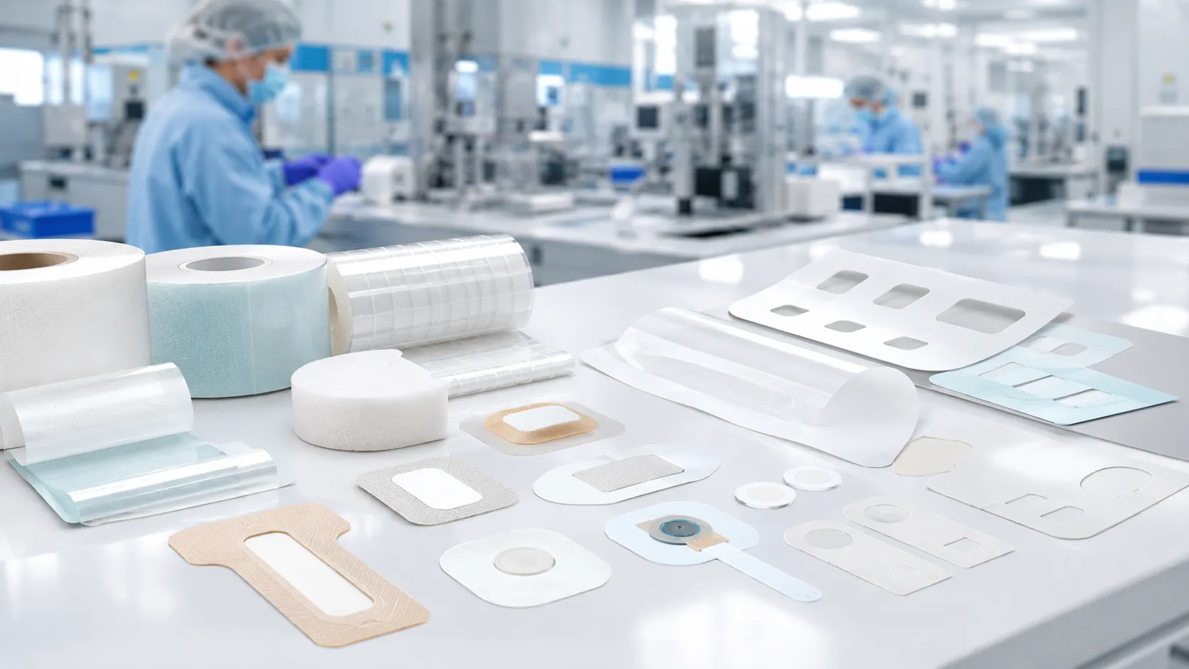 Cleanroom Die Cutting for Medical Devices and Wearable Adhesive Components