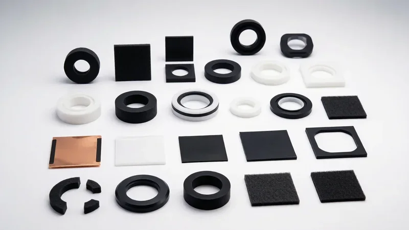 Functional inspection of foil graphite and thermal die-cut components