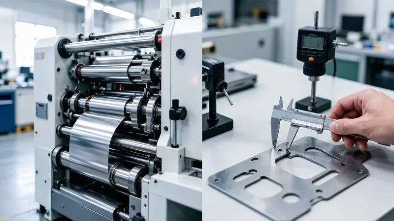 PET and polyimide film registration during high-precision die cutting